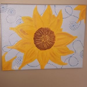 Sunflower painting
